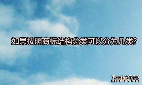 商标结构分类 商标结构分类